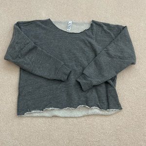 American Apparel Raw Edge Sweater